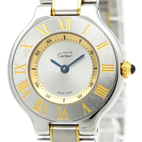 cartier watch silver|stainless steel cartier watch women.